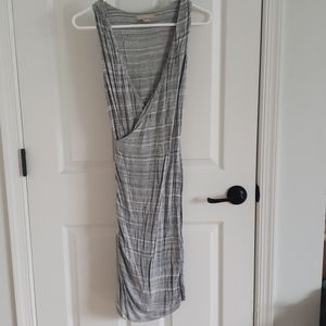 Banana Republic Cross Wrap Midi Dress